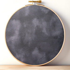 Grey Smoke Hand Dyed Effect Fabric