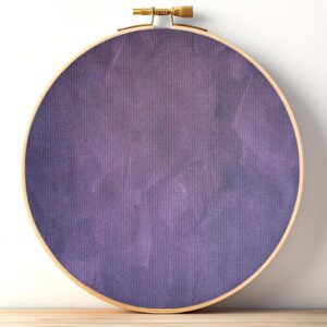 Dark Purple Aida Fabric