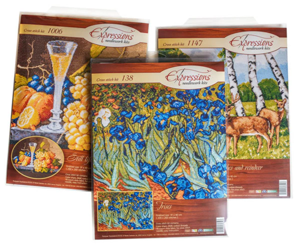 “Irises” Stitch Kit