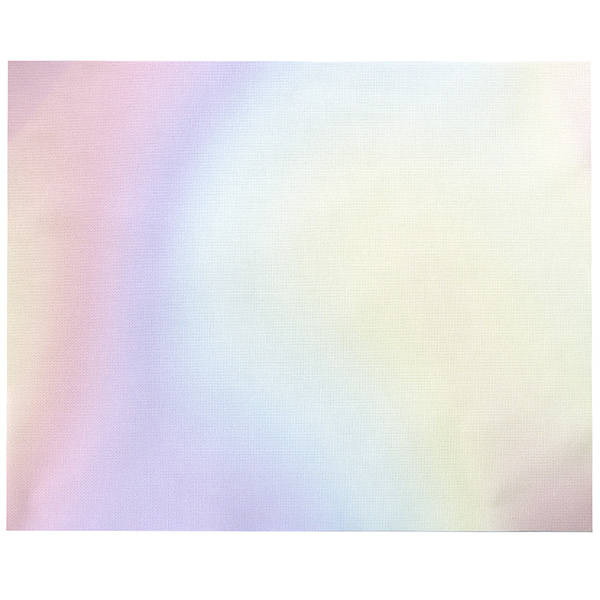 Pastel Rainbow Gradient Printed Aida - Image 3