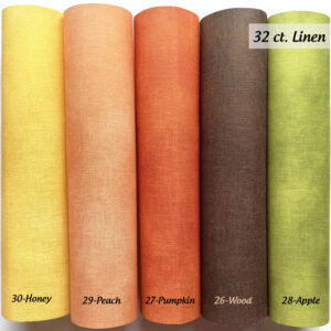 Autumn Tones Printed Aida Fabric