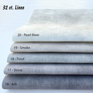 Grey Shades 32 Count Linen